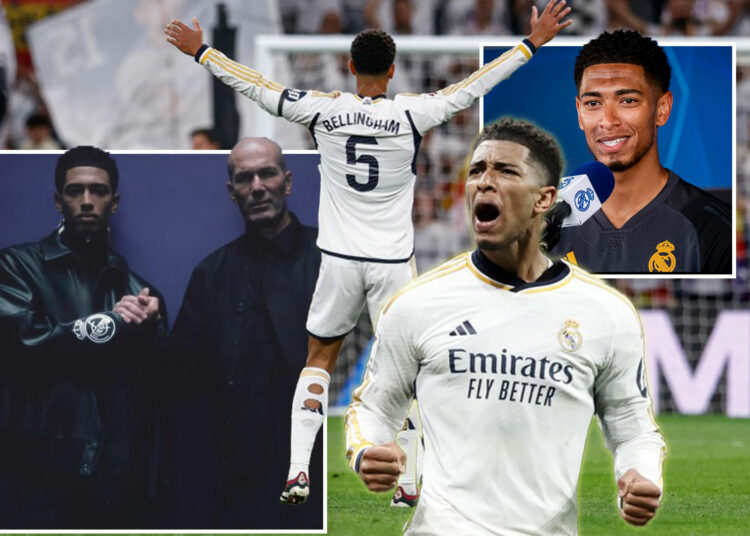 Bellingham está batiendo récords de Ronaldo, Zidane lo ama y tiene fanáticos cantando Hey Jude: es el rey del Real Madrid