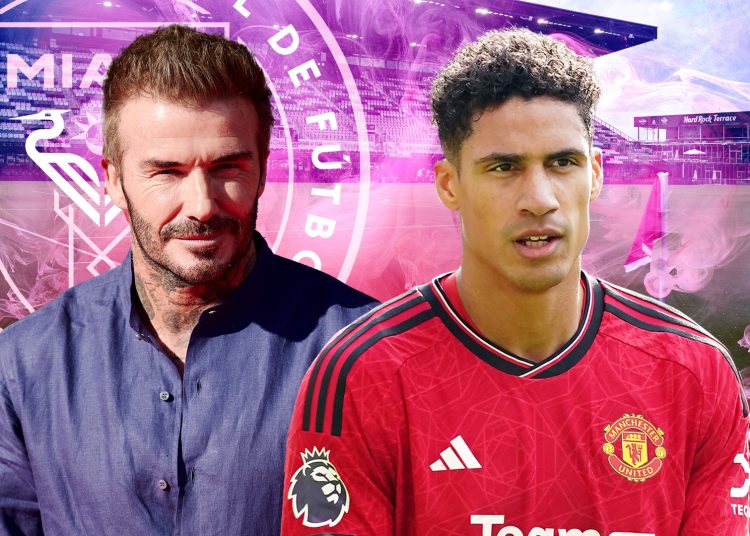 David Beckham alinea a Man Utd para rechazar a Raphael Varane mientras planea una nueva era del Inter Miami Galácticos con una gran ola de transferencias