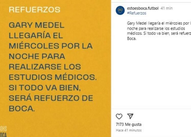 De qué se trata Esto es Boca, la cuenta que anunció a Gary Medel :: Olé