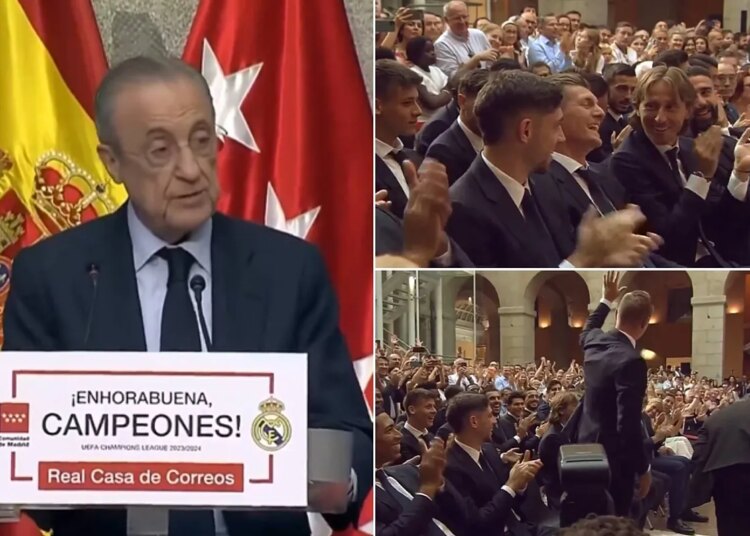 Florentino Pérez se emociona: ¡Hay alguien a quien agradecer!