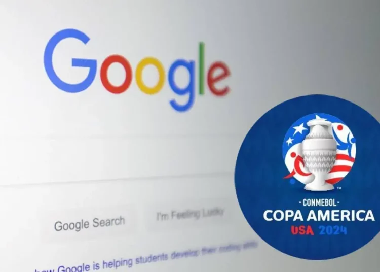 Google celebra con in doodle celebra la Copa América 2024