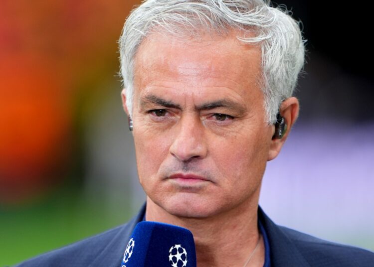 José Mourinho prácticamente confirma su próximo puesto como entrenador durante la cobertura de la final de la Liga de Campeones de TNT Sports