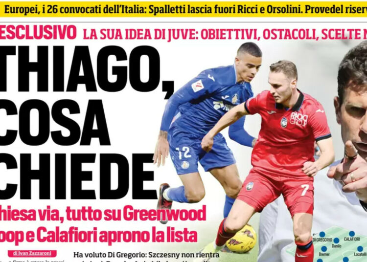 Periódicos de hoy - El Milán apuesta por Zirkzee, Italia elige los octavos de final, Thiago Motta es ideal para la Juve