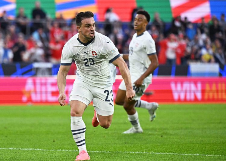 Xherdan Shaqiri se convierte en el primer jugador de la MLS en marcar en una Eurocopa