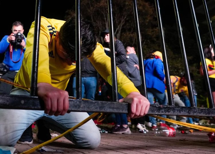 Diviértete con el Schlägereien después de la final de la Copa América