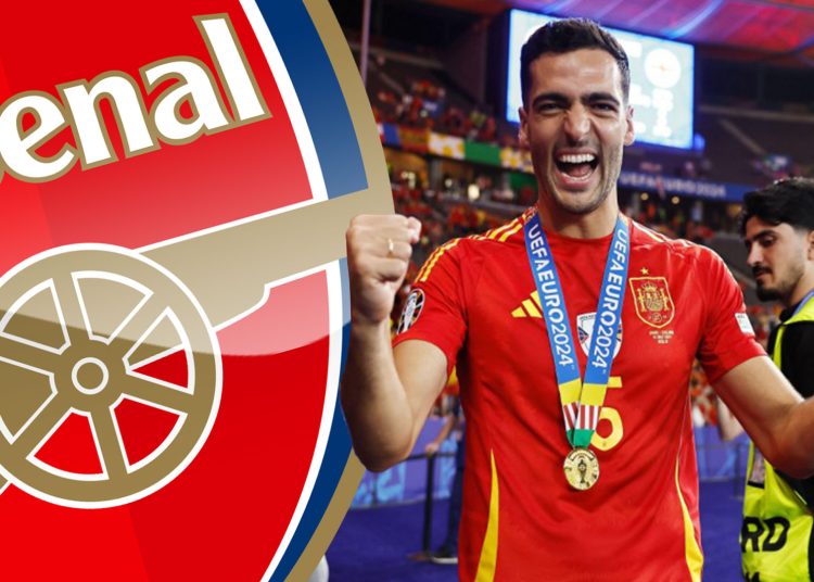 El Arsenal, dispuesto a ofrecer a la estrella española de la Eurocopa 2024, de 28 años, un 'contrato de por vida' para unirse en el traspaso de verano