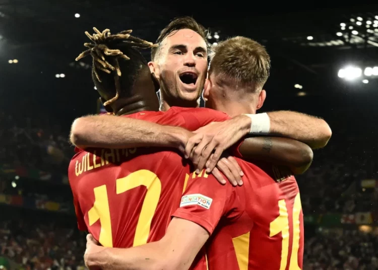 España goleó a Georgia y se enfrentará a Alemania en cuartos de final de la Eurocopa