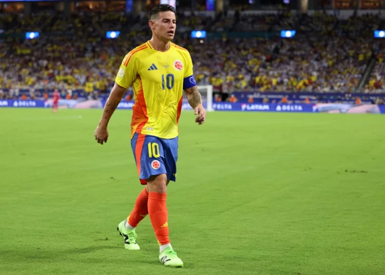 James Rodríguez, el mejor jugador de la Copa América 2024