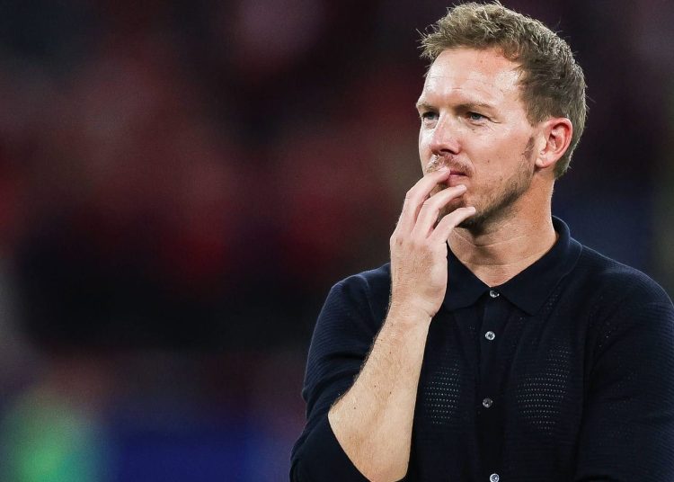 Julian Nagelsmann debe tomar Gelber Karte gegen Dänemark Geldstrafe zahlen