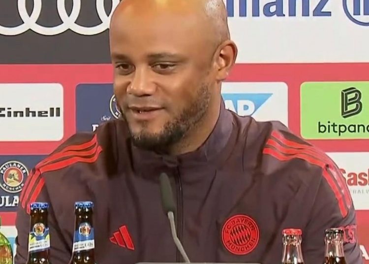 Kompany en sus primeros días en el Bayern