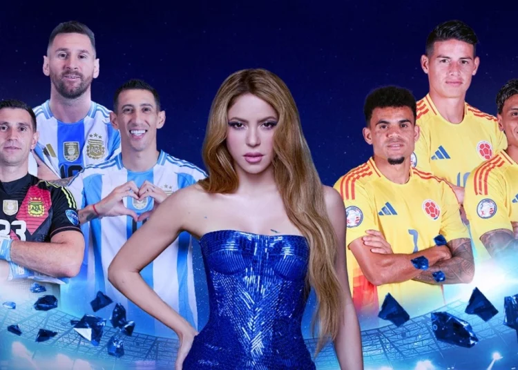 Siga la presentación de Shakira EN VIVO en la Copa América 2024