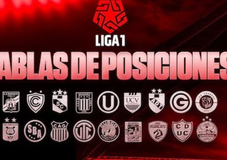 Tabla de posiciones Liga 1: acumulado y partidos de fecha 1 del Clausura 2024