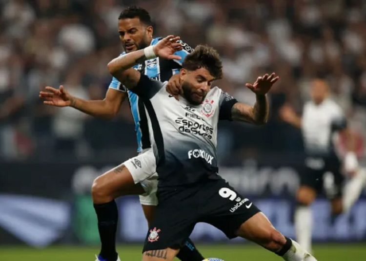 Corinthians tiene un gol anulado y empata 0-0 con Grêmio en la Copa de Brasil