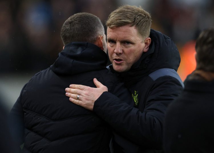 Eddie Howe aprueba el fichaje de un jugador del primer equipo del Everton