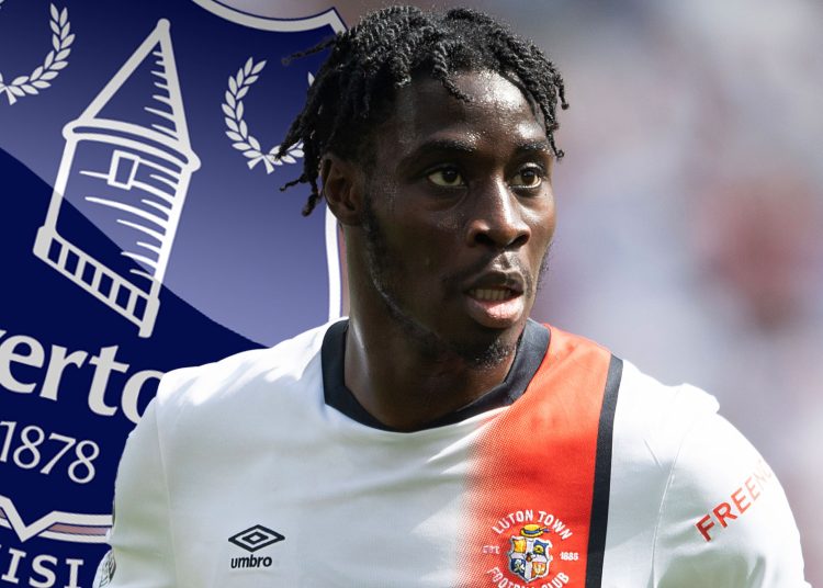 El delantero del Luton Elijah Adebayo, valorado en 20 millones de libras, es el principal objetivo del Everton