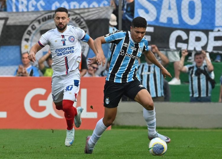 Grêmio cae derrotado por Bahía 2-0 en el Campeonato Brasileño