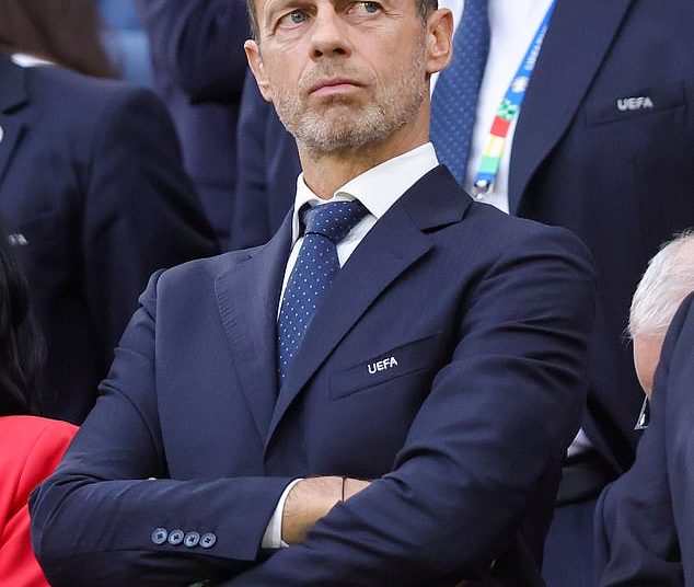 La UEFA y su presidente Aleksander Ceferin habrían sido amenazados con un 'aviso de cese y desistimiento'