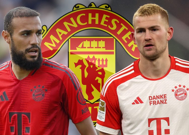 La oferta conjunta del Manchester United para fichar a Matthijs de Ligt y Noussair Mazraoui fue rechazada por el Bayern Munich