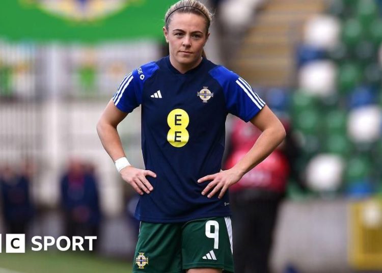 Simone Magill in Northern Ireland kit