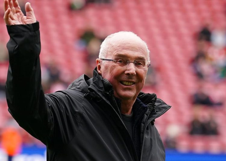 Sven-Goran Eriksson expresa las emociones de sus fans