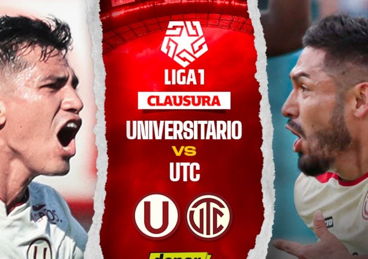 Torneo Clausura: Universitario vs UTC EN VIVO vía GOLPERU y Movistar