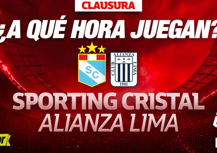 ¿A qué hora transmiten Sporting Cristal vs. Alianza Lima por la fecha 7 del Clausura?