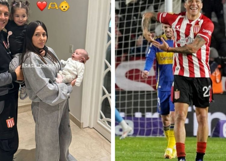 ¿Cargada a Boca o festejo para el sobrino? La foto de Enzo Pérez como flamante tío... :: Olé