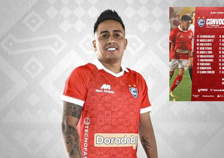 Christian Cueva fue convocado para Cienciano vs. UTC y podría debutar oficialmente en el Torneo Clausura 2024 | Liga 1 | FUTBOL-PERUANO