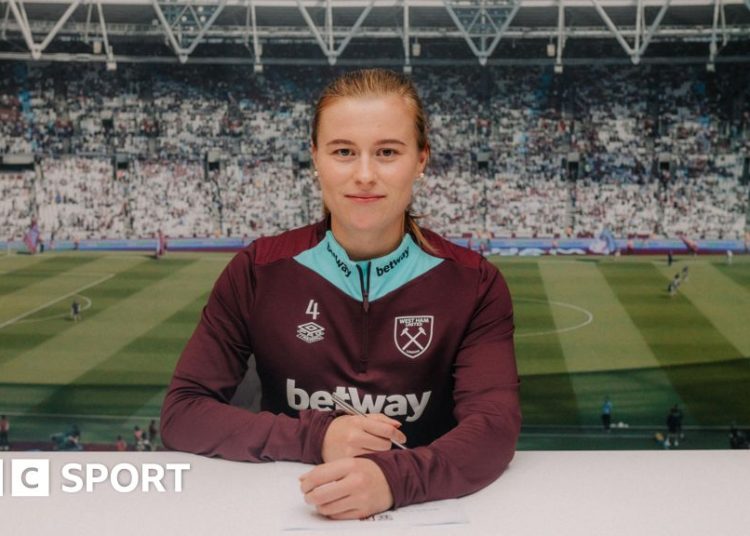 Oona Siren signing for West Ham