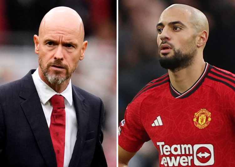 Erik ten Hag no puede volver a fichar a Sofyan Amrabat mientras el Manchester United pone en marcha una nueva estrategia de fichajes