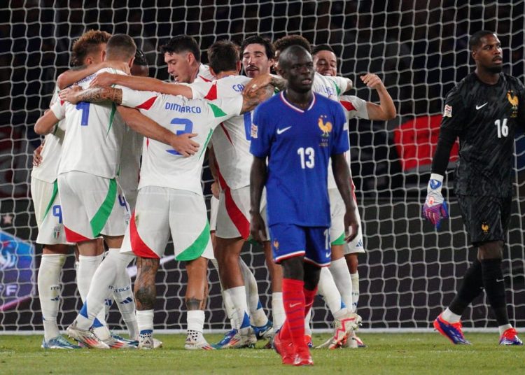 Francia vive Debakel – Gala de Italia en París