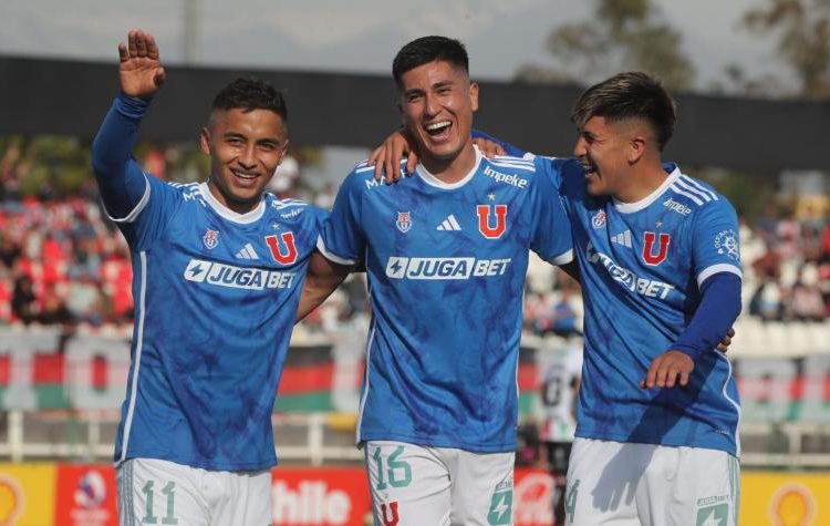 (Goles) La 'U' golea 5-0 a Palestino y da el primer golpe en Copa Chile - Te Caché!