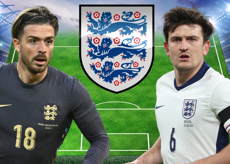 Inglaterra se prepara para comenzar con un nuevo once inicial contra Irlanda, con el debut competitivo de la estrella Maguire y el regreso de Jack Grealish