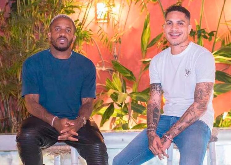 Jefferson Farfán y Paolo Guerrero. Foto: Captura: Instagram Jefferson Farfán