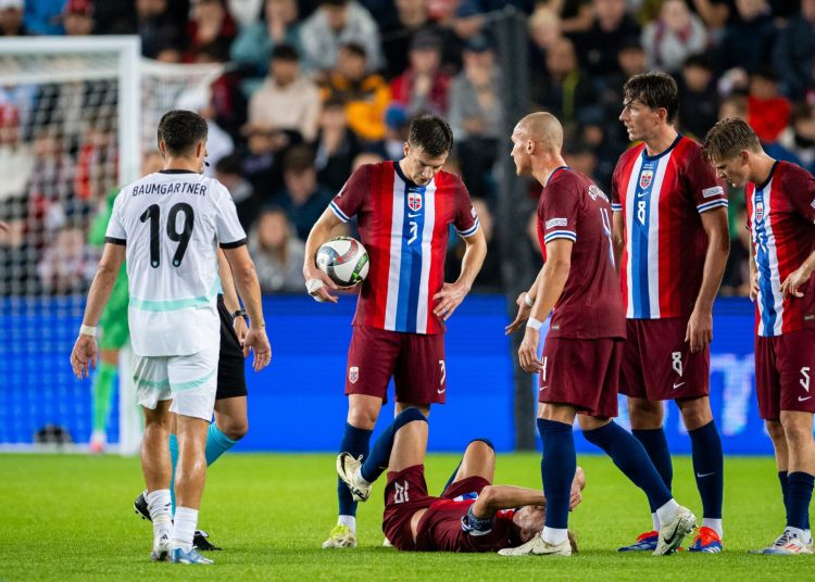 La estrella austriaca se disculpa con Martin Odegaard en un mensaje de 34 palabras después de dejar al as del Arsenal llorando por una lesión de tobillo