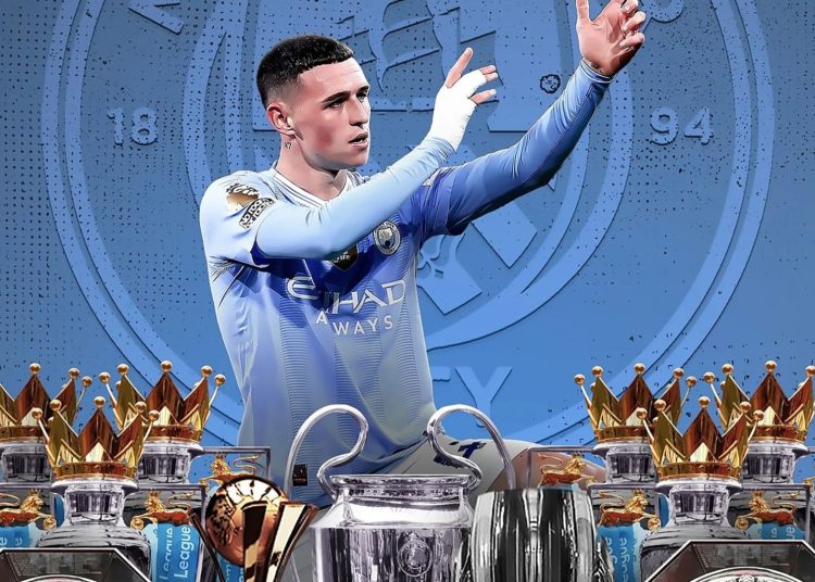 La estrella del Manchester City Phil Foden se muda de casa semanas después de una fiesta nocturna en una mansión de 3 millones de libras mientras la empresa de mudanzas muestra su regalo