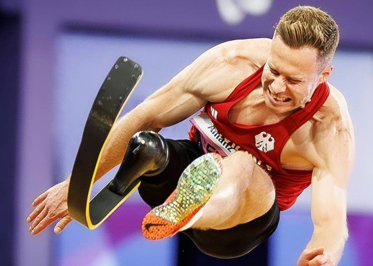 Markus Rehm ganó la cuarta medalla de oro de Weitsprung en la serie