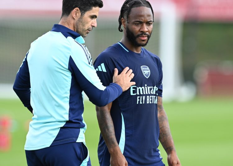 Mikel Arteta revela por qué le tomó solo DIEZ SEGUNDOS saber con certeza que tenía que traer a Raheem Sterling al Arsenal