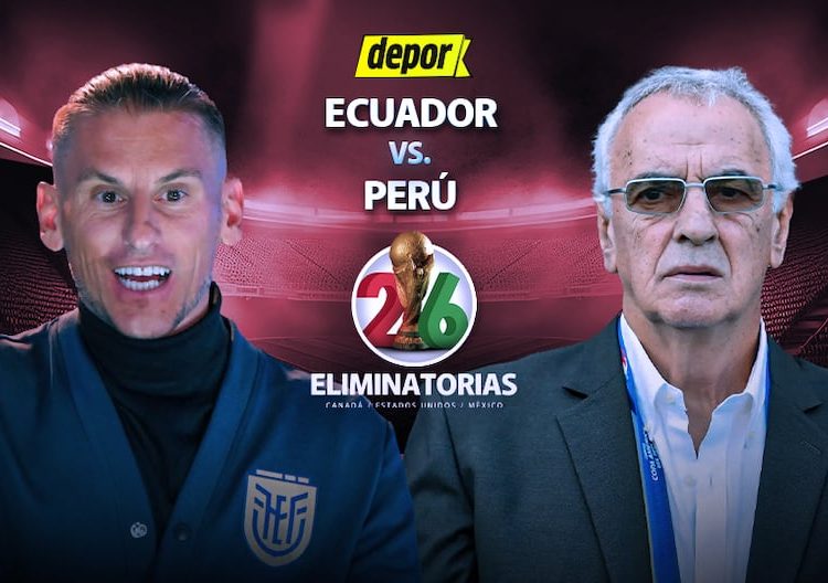 Perú vs Ecuador EN VIVO: minuto a minuto vía América TV (Canal 4), ATV (Canal 9), Movistar Deportes y Pelota Fútbol Libre TV EN DIRECTO ONLINE GRATIS EN INTERNET por Eliminatorias 2026 | FUTBOL-PERUANO