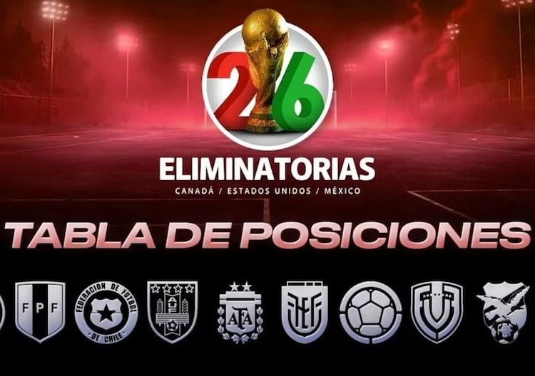 Tabla de posiciones Eliminatorias 2026: clasificación, partidos y resultados de fecha 8